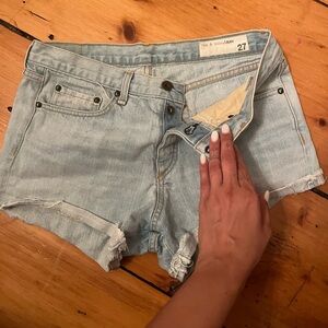 Rag & Bone Jean shorts size 27